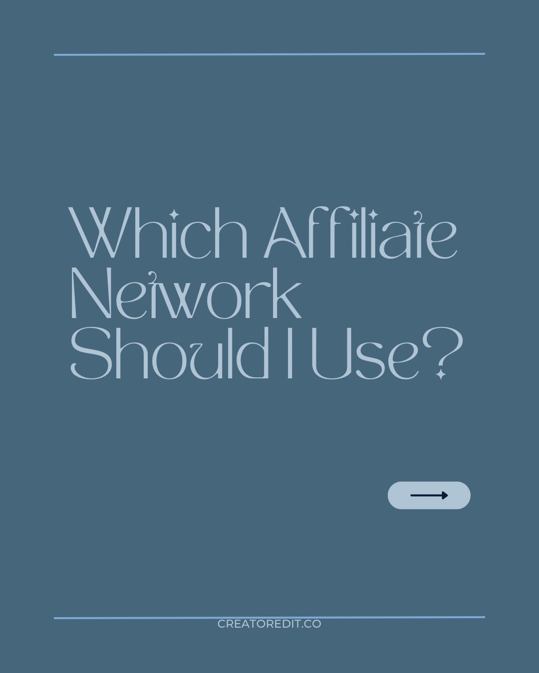 Choosing an affiliate network doesn’t have to be confusing.