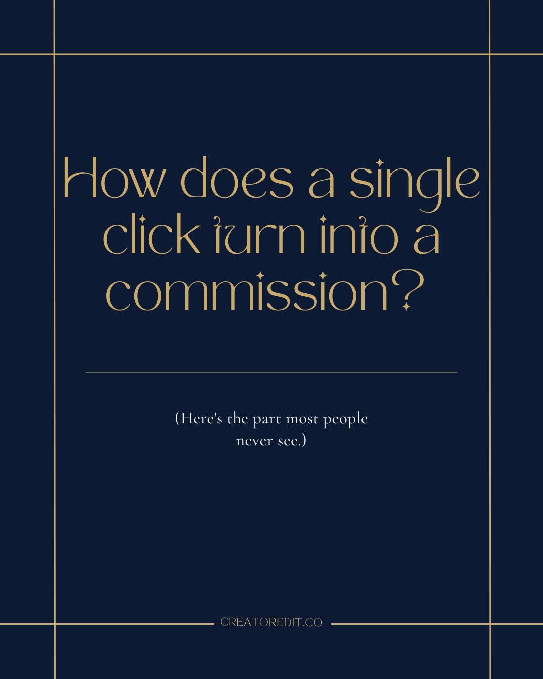 Ever wondered what actually happens between someone clicking your link and a commission showing up in your account?