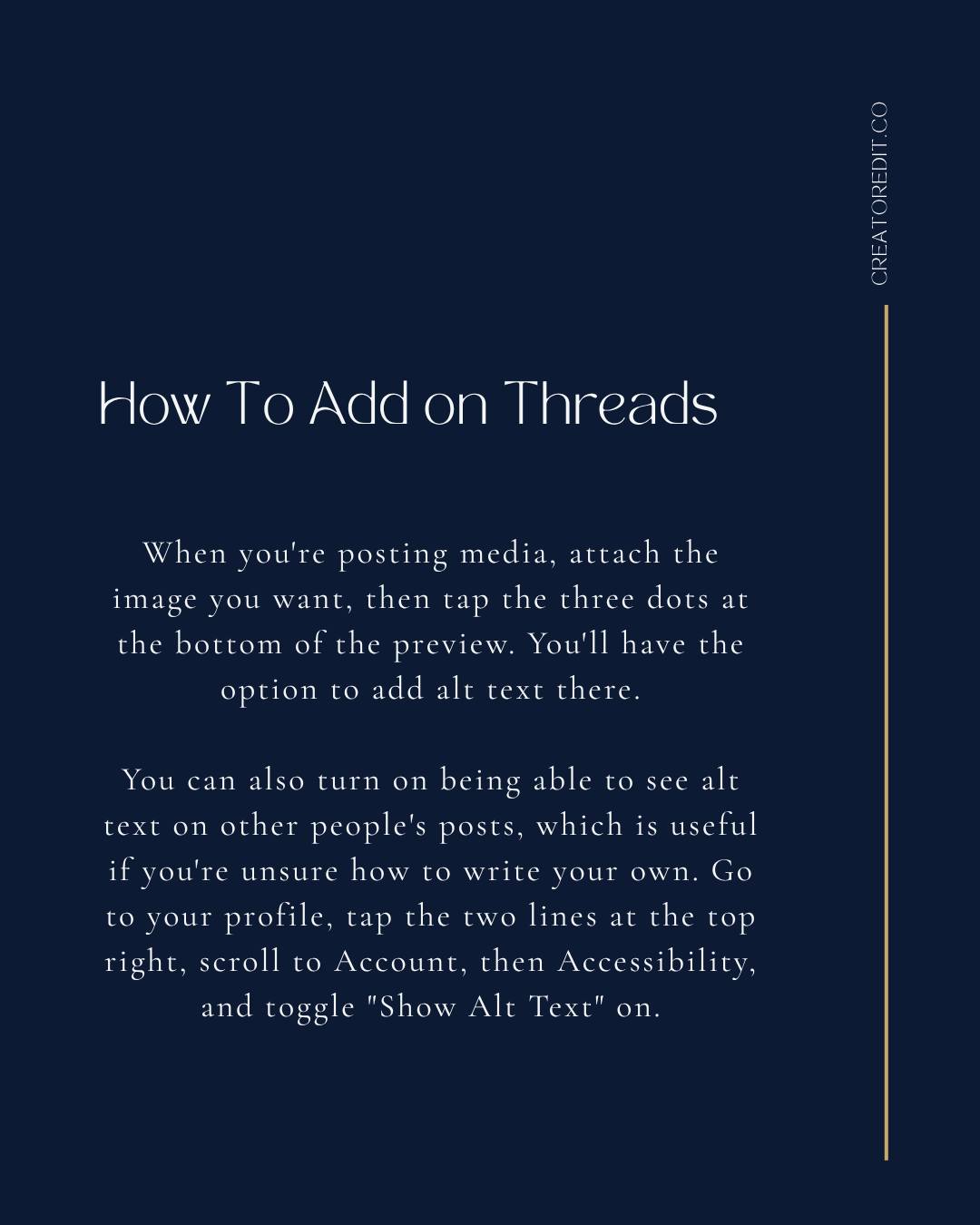 Alt text guide - Save this as a handy reminder